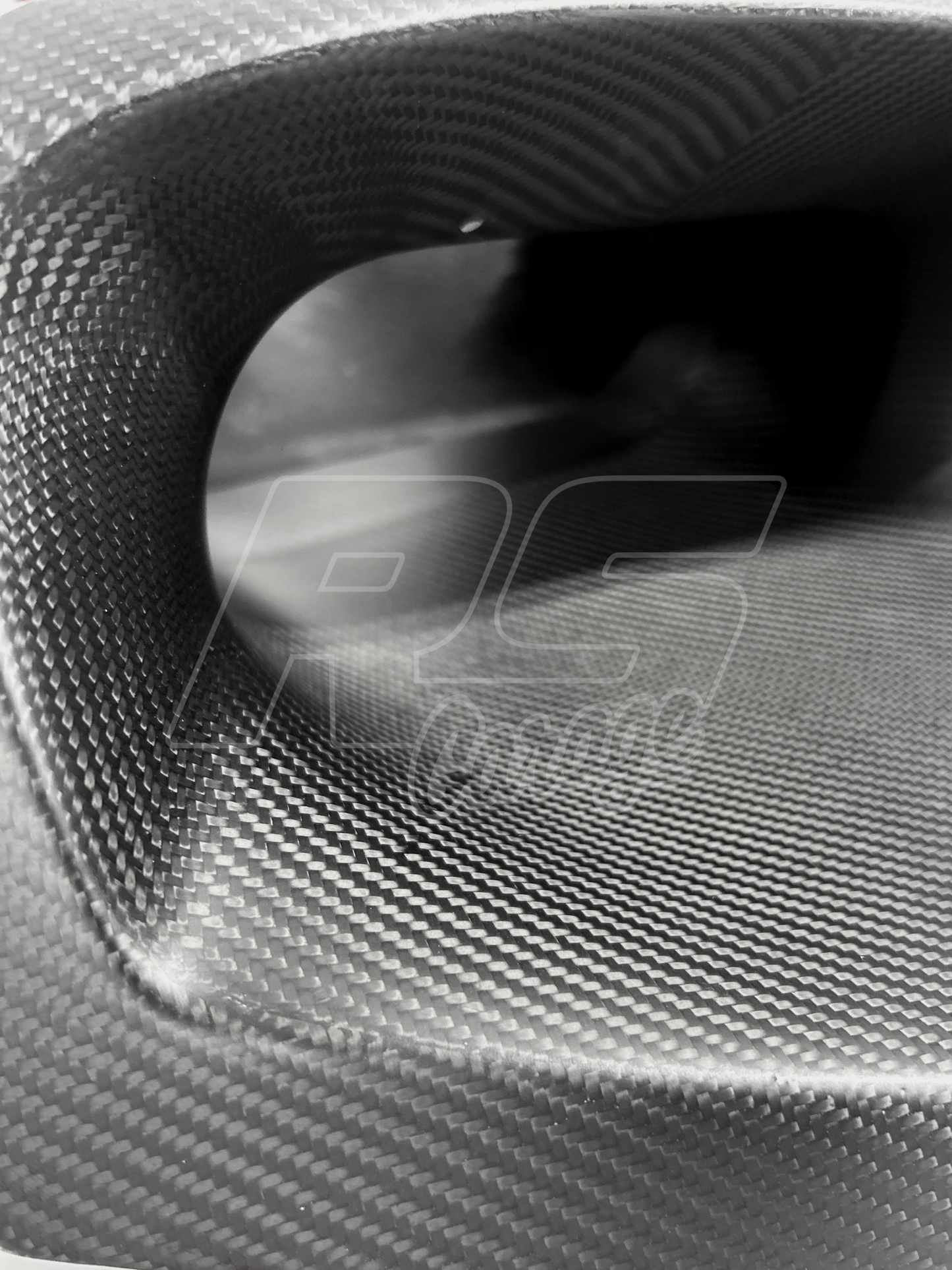 RS Garage Carbon Fiber Headlight Ducts Matte