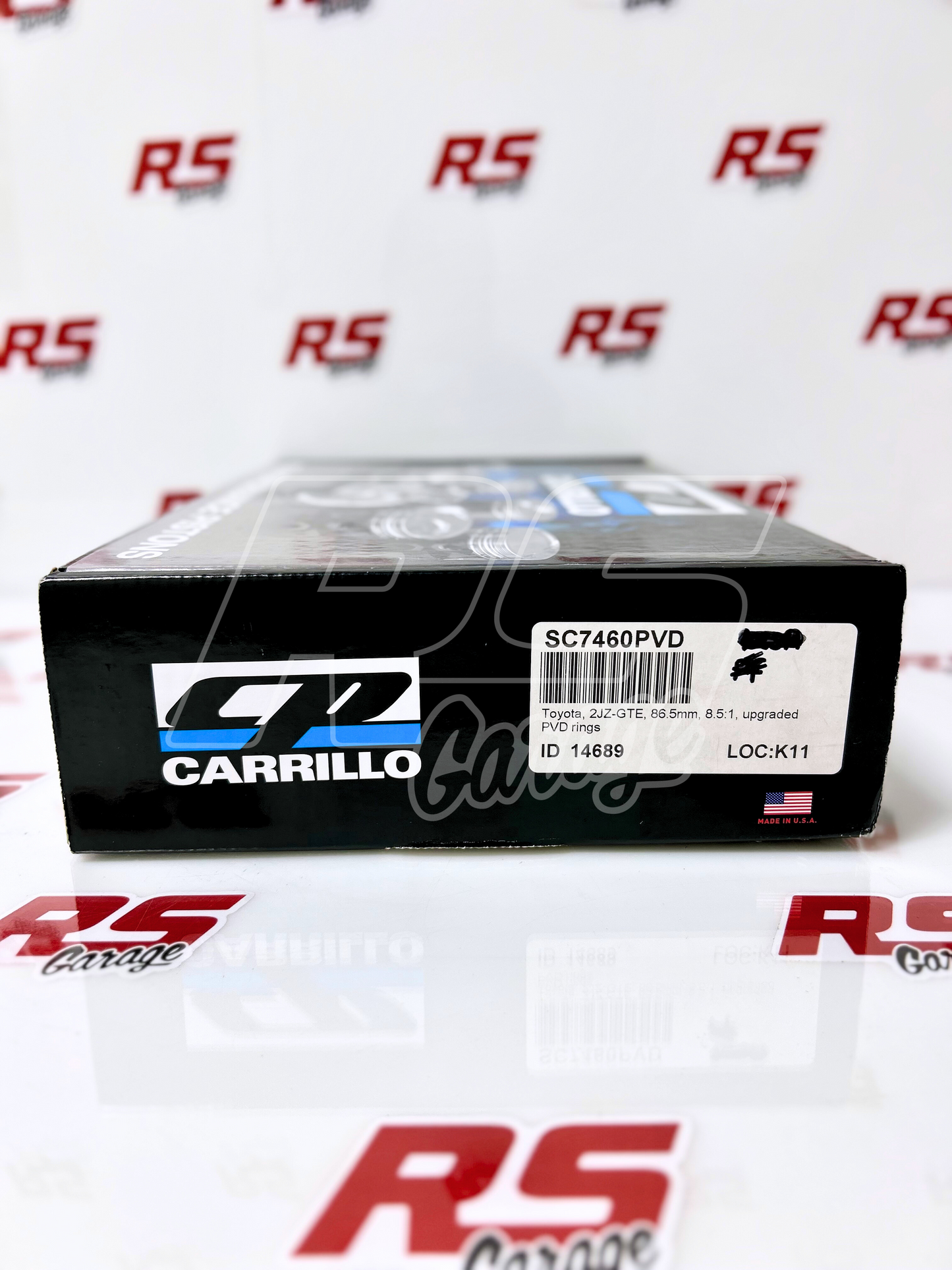 CP-Carrillo Forged Pistons Toyota 2JZGTE 86.5mm 8.5:1 Upgraded PVD Rings SC7460PVD