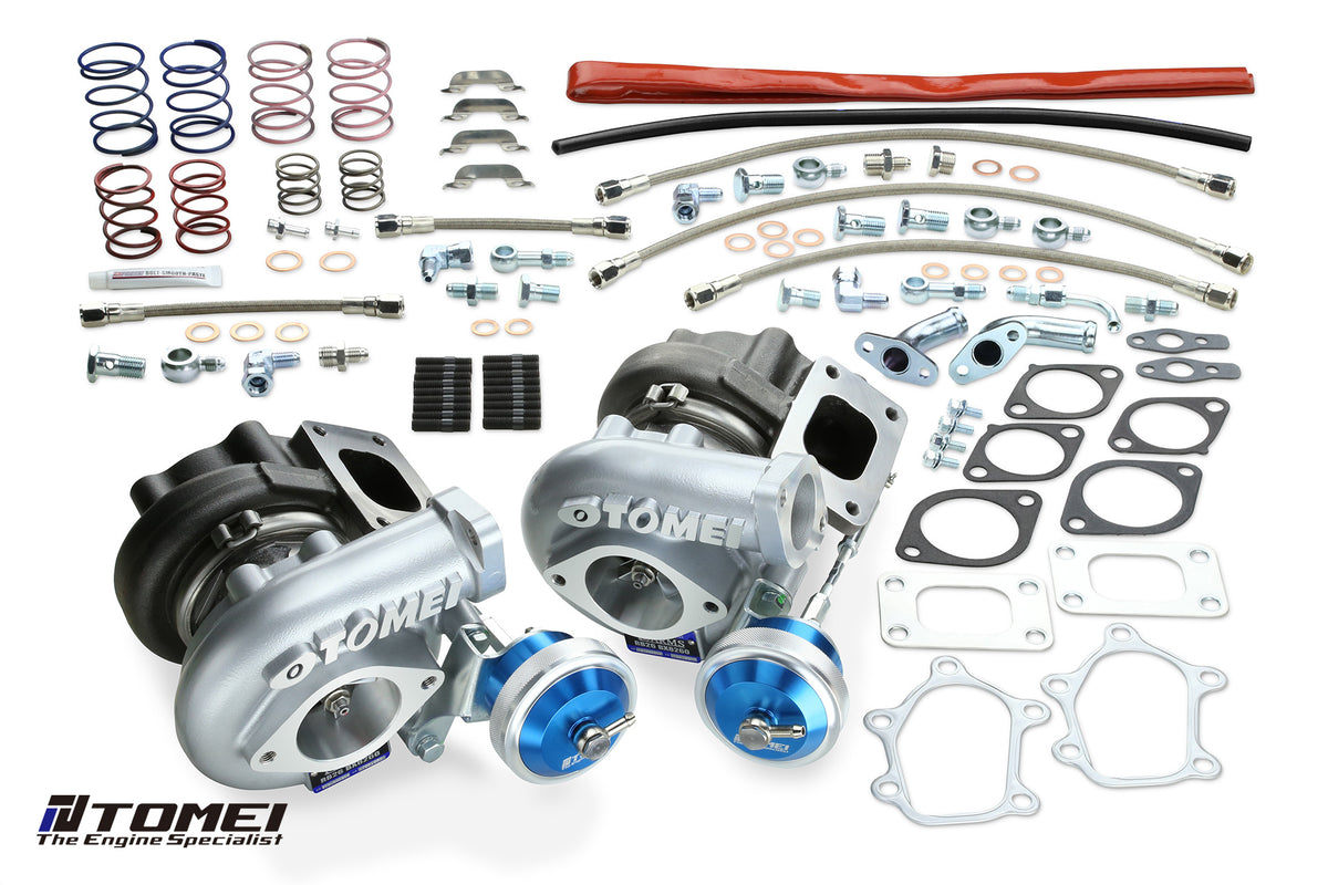 TB403A-NS05B Tomei Ball Bearing Arms 52.6MM Billet Turbocharger KIT BX8260 RB26DETT BNR32/BCNR33/BNR34/WGNC34