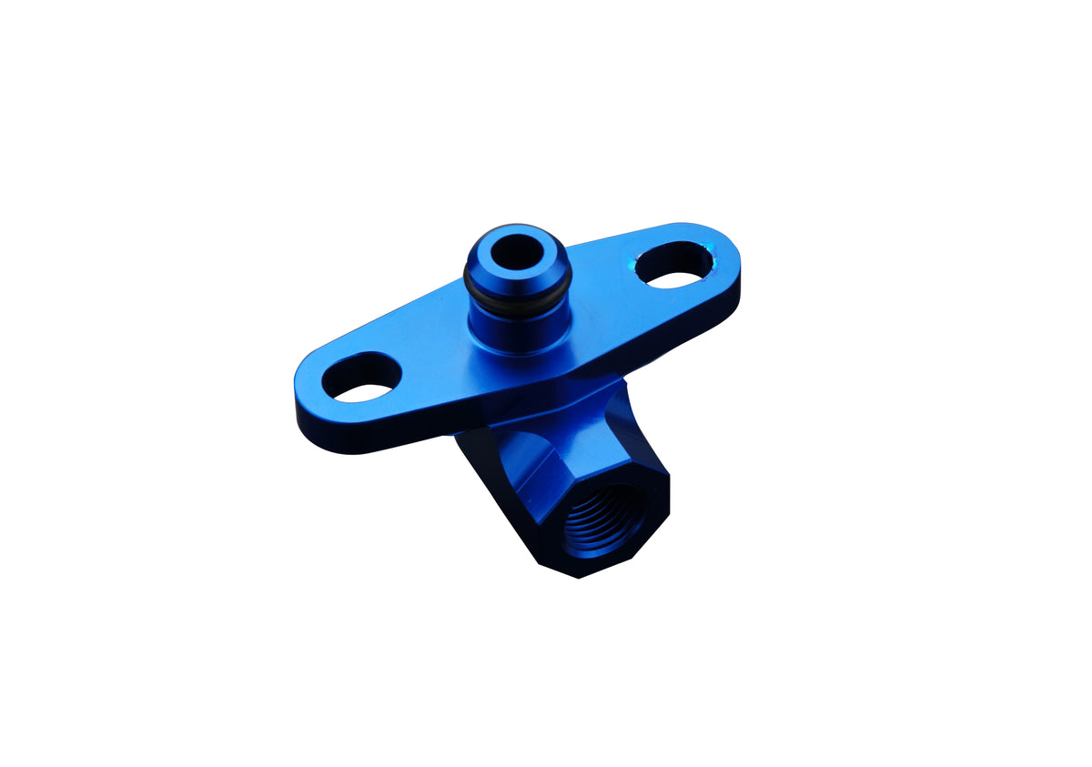 TB508A-0000E Tomei Fuel Rail Fuel Pressure Regulator Adapter Fitting 1/8" NPT Port Mitsubishi EVO X 4B11T