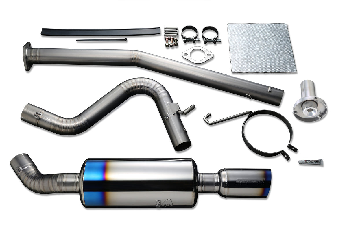 TB6090-TY01B Tomei Expreme TI Full Titanium Cat-back Exhaust System Type-s Muffler FOR AE86 TB6090-TY01B