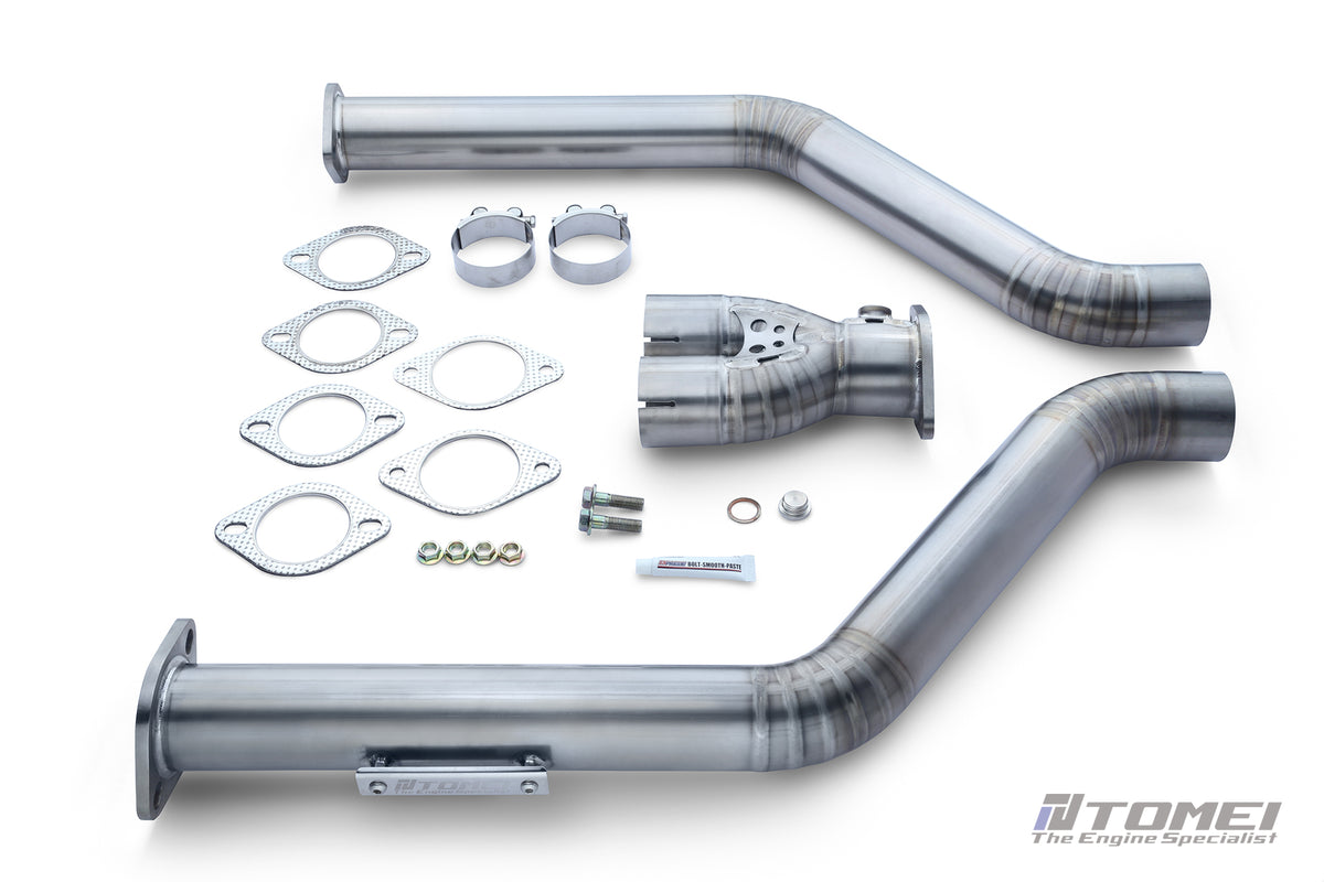 TB6110-NS21A Tomei Expreme TI Full Titanium MID Y Pipe Exhaust KIT Infiniti Q50 Q60 VR30DETT TB6110-NS21A