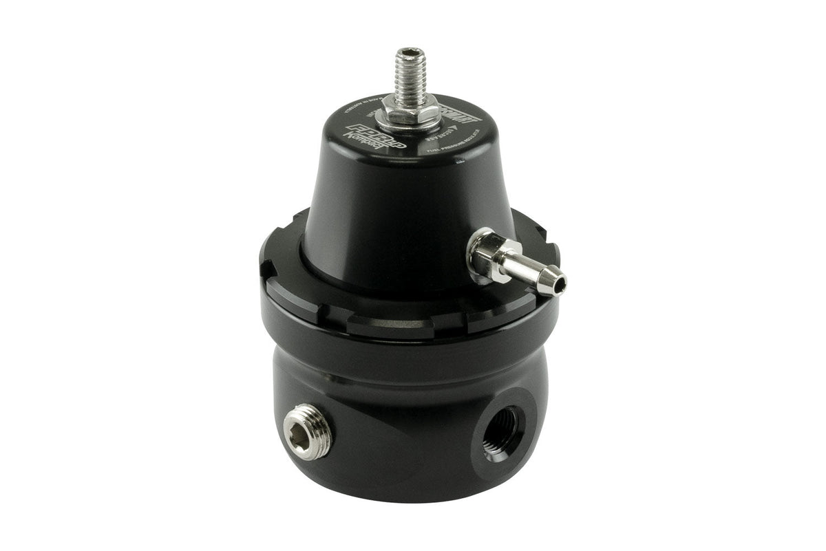 Turbosmart FPR Kompact Low Pressure LP Uni Fuel Pressure Regulator 3-20 PSI 1/8" NPT Sleeper Black