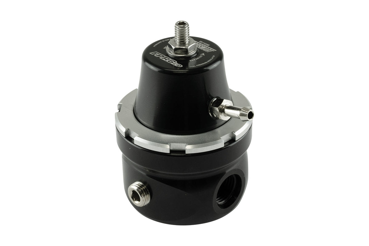 Turbosmart FPR6 LP Low Pressure Fuel Pressure Regulator Carb 1:1 3-20 PSI -6 AN Black
