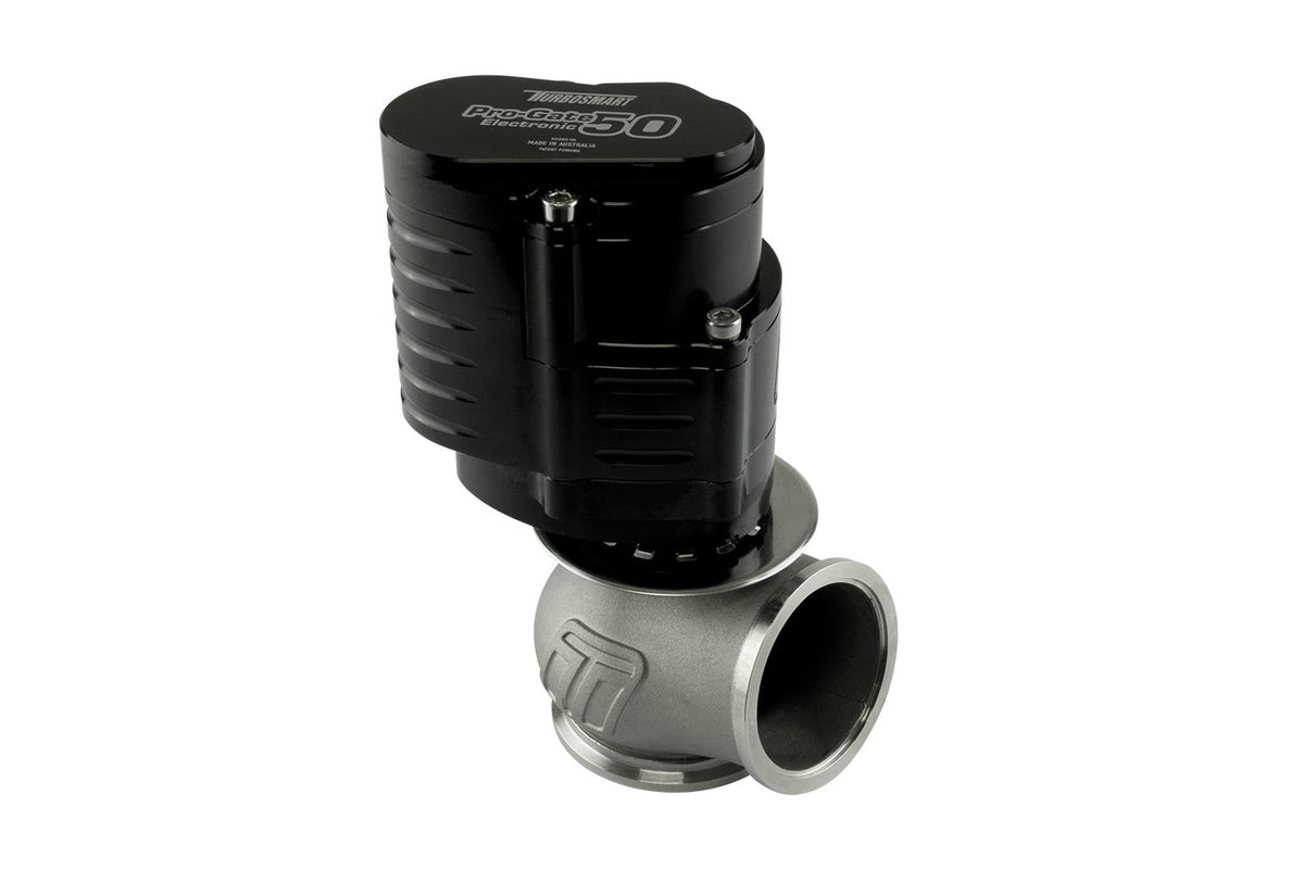 Turbosmart Gen-V ProGate Pro-Gate 50mm V-Band Electronic External Wastegate Black TS-0554-1502