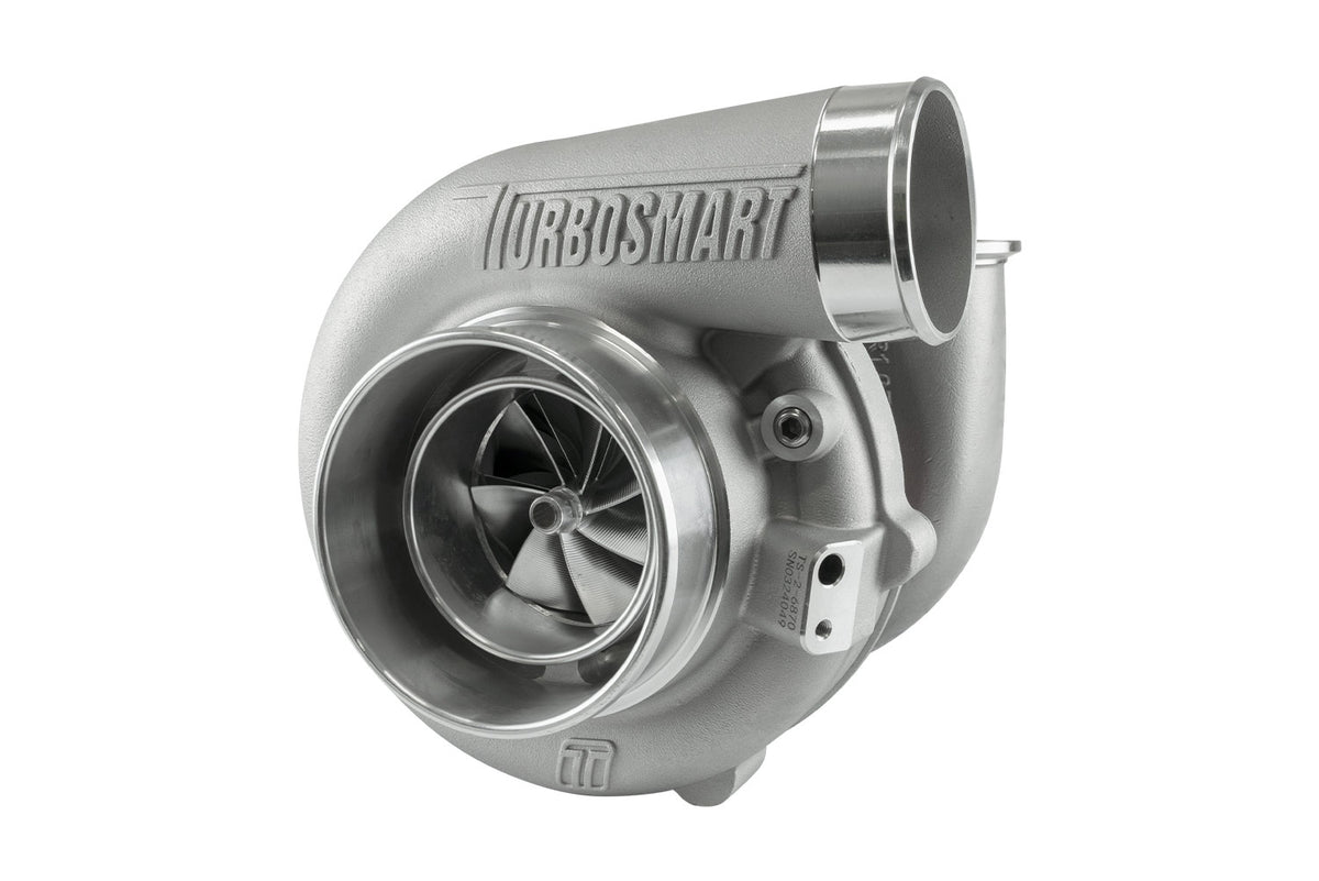 TS-2-6870B-VB107E Turbosmart TS-2 Turbocharger (Water Cooled) 6870 (Kompact) V-Band 1.07AR Externally Wastegated