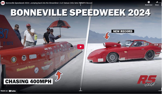 Bonneville Speedweek 2024 | Jumping back into the Streamliner | 2JZ Datsun 240z Sets 230MPH Record
