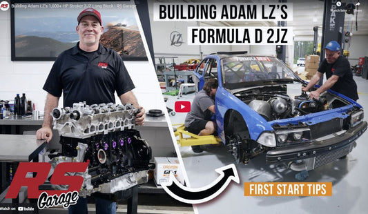 Building Adam LZ's 1,000+ HP Stroker 2JZ Long Block | RS Garage