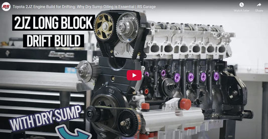 Toyota 2JZ Engine Build for Drifting: Why Dry Sump Oiling is Essential | RS Garage