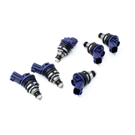 01J-00-0740-6 DeatschWerks 740cc Side Feed Injectors Set Nissan 300zx 90-96 VG30DE VG30DETT Skyline 93-98 RB25DET