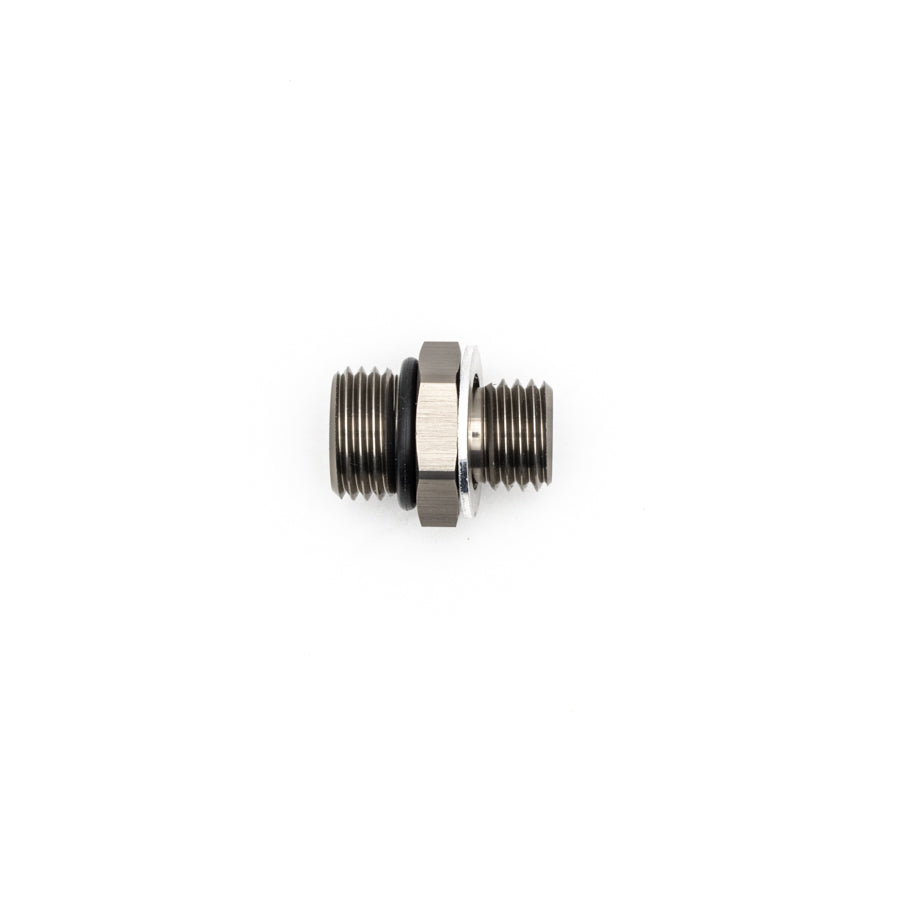 06-02-0602 DeatschWerks 6AN ORB Male To 12 X 1.5 Metric Male (Incl O-Ring and Crush Washer)