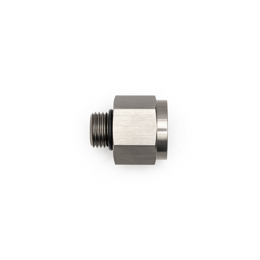 06-02-0605 DeatschWerks 6AN ORB Male To 18 X 1.5 Metric Female (Incl O-Ring)