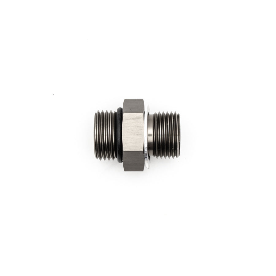 06-02-0612 DeatschWerks 8AN ORB Male To 18 X 1.5 Metric Male (Incl O-Ring and Crush Washer)