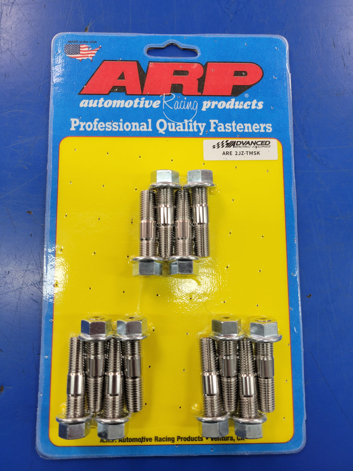 Advanced Racing Engines (ARE) ARP Stainless Turbo Manifold Stud & Nut Kit For 2JZ