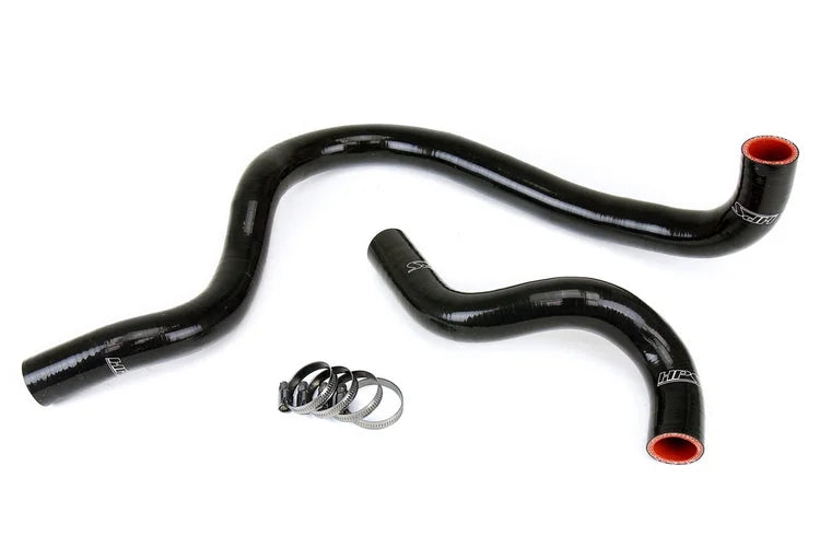 57-1843-BLK HPS Black Reinforced Silicone Radiator Coolant Hose Kit for 1997-2001 Honda Prelude 2.2L