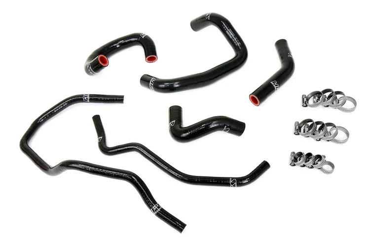 57-2014-BLK HPS Black Silicone Heater Hose Kit for 1993-1998 Toyota Supra 3.0L Non Turbo