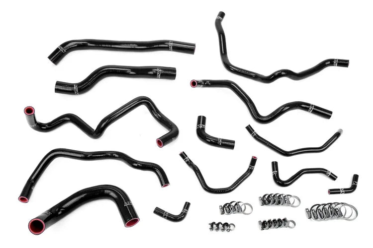 57-2004-BLK HPS Black Silicone Radiator Heater Hose Kit for 2006-2007 Mazda Mazdaspeed 6 2.3L Turbo