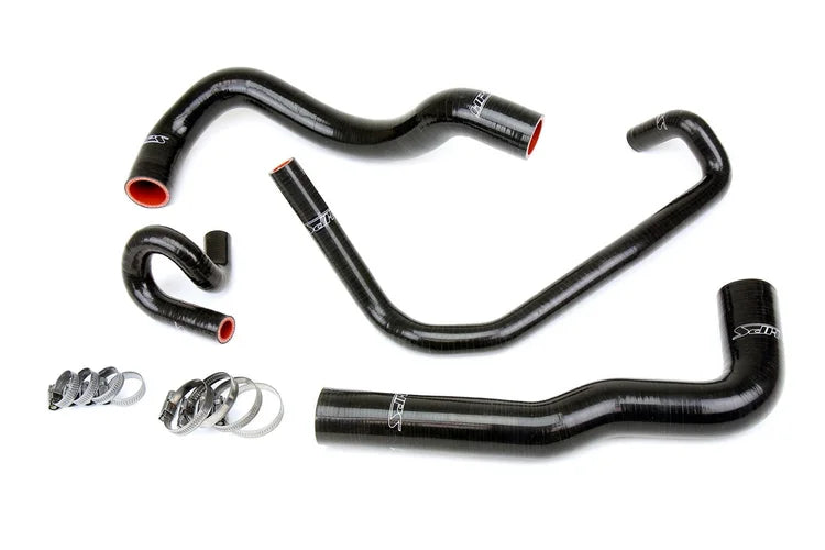 57-1960-BLK HPS Black Silicone Radiator Heater Hose Kit for 2001-2005 Lexus IS300 w/ JZS170 Crown 1JZ VVTi