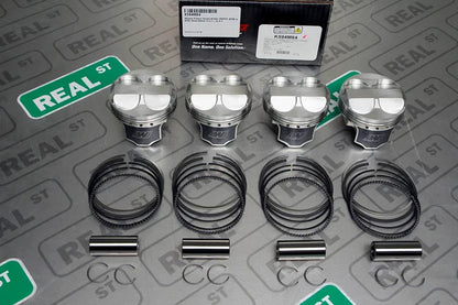 K594M84 Wiseco Forged Pistons Honda Del Sol Civic Si 1.6L B16A 84mm +3.0mm 8.3 cc 11.5:1