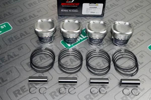 K626M86 Wiseco 1400HD Forged Pistons Mitsubishi Eclipse Talon 2G DSM 4G63T 7-Bolt 86mm -14 cc 8.6:1