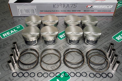 K398X75 Wiseco Pistons Chevy LS Series LS1 LS2 LS3 LS6 .927 Pin 6.125 Rod 4.075 Bore -3.2cc 10.1:1-10.7:1
