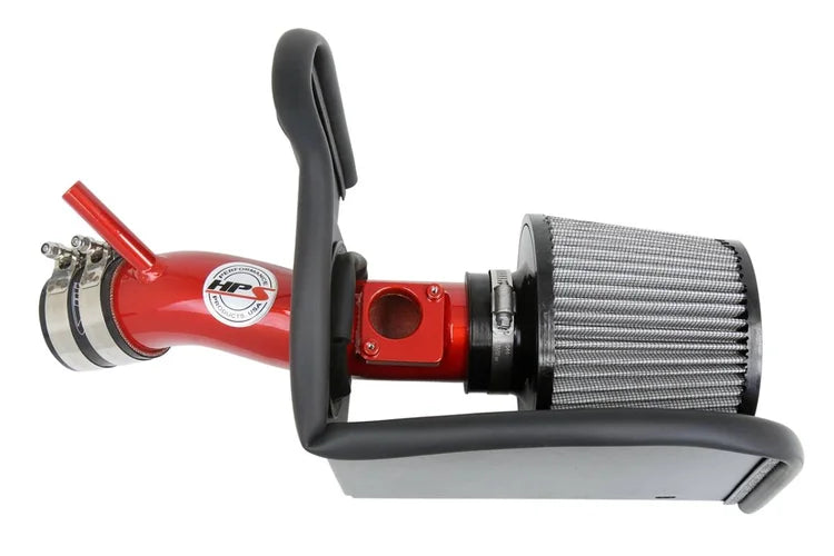 827-708R HPS Performance Shortram Air Intake Kit for Toyota 2020-2022 Corolla 1.8L 2ZR-FAE Red