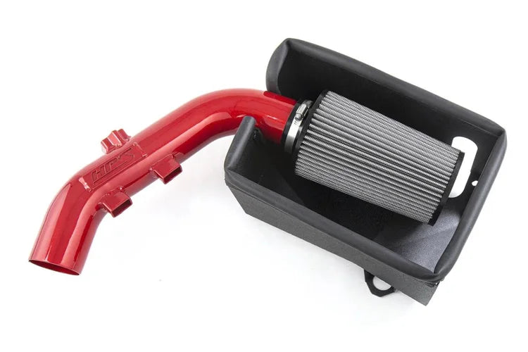 827-698R HPS Performance Shortram Air Intake Kit for Bmw 2012-2019 640I 3.0L Turbo N55B30 Red
