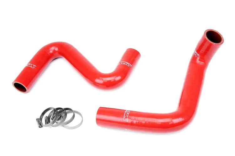 57-1957-RED HPS Red Coolant Hose Kit 240SX S13 S14 S15 LS Swap LS1 Water Pump Koyo S13 S14 V8 Swap Radiator