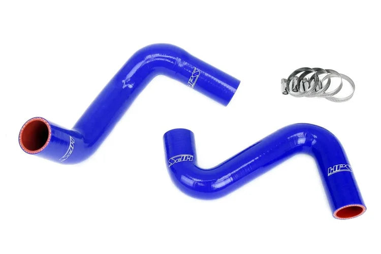 57-1992-BLUE HPS Blue Coolant Hose Kit 240SX S13 S14 S15 LS Swap LS3 LS7 Water Pump 8 O'clock Thermostat Sr Rad