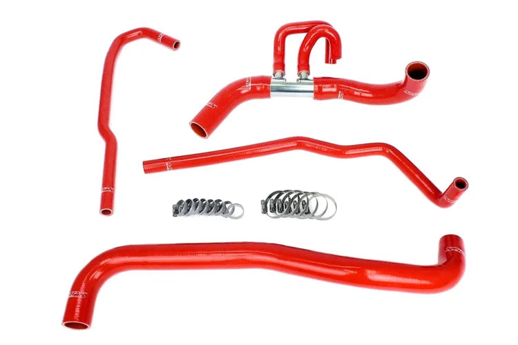 57-2090-RED HPS Red Silicone Radiator Hose Kit 2011-2014 Ford F150 6.2L Boss V8