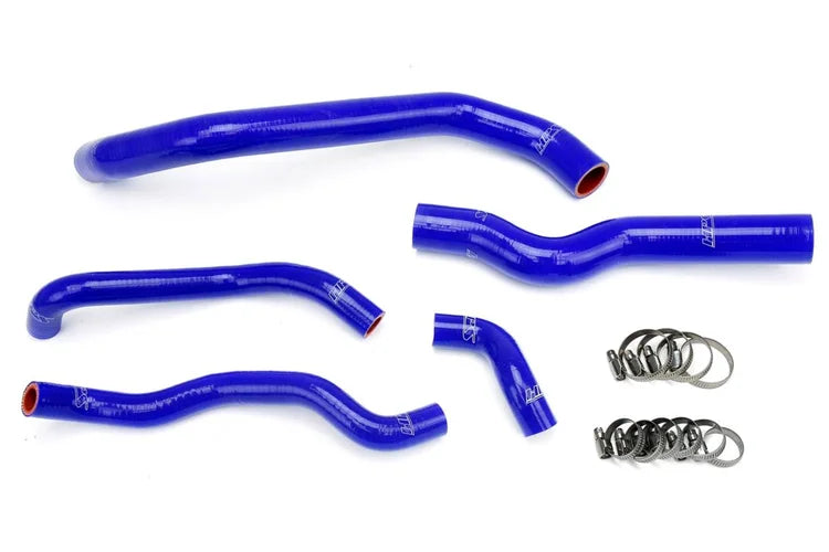 57-1973-BLUE HPS Blue Silicone Radiator + Heater Hose 2006-2009 Infiniti M35 VQ35DE VQ35HR