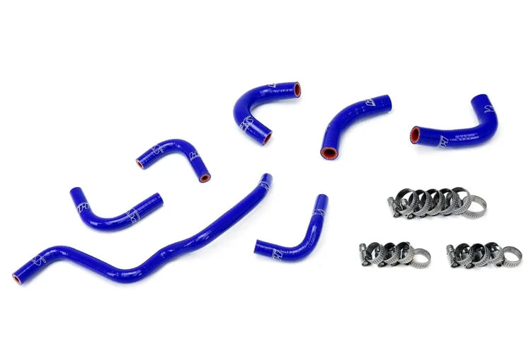 57-1857-BLUE HPS Blue Silicone Oil Cooler and Throttle Body Hose 2006-2009 Honda S2000 F22C