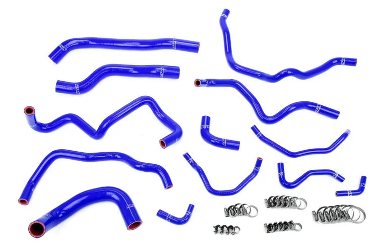 57-2004-BLUE HPS Blue Silicone Radiator + Heater Hose 2006-2007 Mazda Mazdaspeed 6 Disi MZR 2.3L L3-VDT