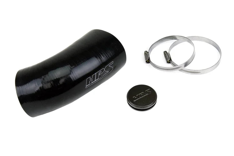 57-2077-BLK HPS Black Air Intake Hose 1999-2004 Porsche 911 3.4L H6 M96.01 3.4L H6 M96.02 3.6L H6 M96.03