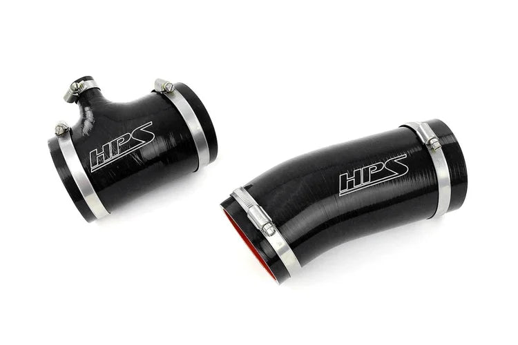 57-2104-BLK HPS Black Silicone Air Intake Hose 1991-1992 Toyota Land Cruiser 3F-E