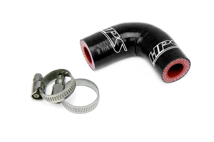 57-1881-BLK HPS Black Silicone Oil Cooler Elbow 1990-1993 Dodge D250 W250 Pickup 5.9L Cummins V6 6BT Diesel