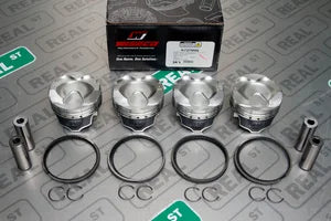 K727M86 Wiseco Forged Pistons FA20F FA20DIT WRX 2015+ -9.5cc Dish 86mm 10.5:1