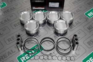 K613M835 Wiseco Forged Pistons Toyota Soarer Supra MK3 MKIII 7MGTE 7M-GTE 3.0L 83.5mm +0.5mm -16 cc 9.1:1