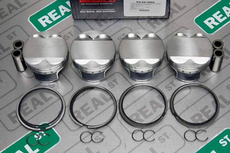 KE257M88 Wiseco Forged Pistons Focus Duratech 2.3L Mazda3 MZR 2.3L 88mm +0.5mm 5.3 cc 12.6:1