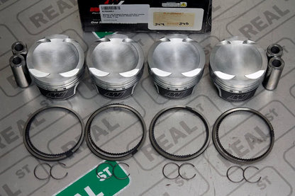 K700M87 Wiseco HD Forged Pistons H13 Pin Lancer Evo 10 X 4B11T 94mm Stroker 87mm +1.0mm -14cc 8.8:1