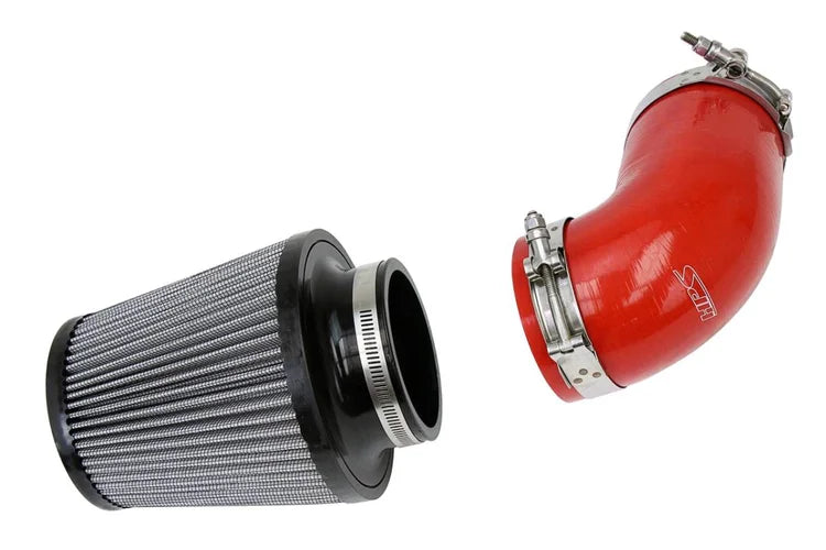 827-276R HPS Performance Air Intake 2009-2011 Hyundai Genesis BH4 3.8L Lambda G6DA V6 Red