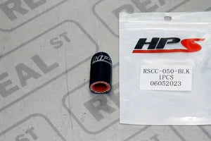 RSCC-050-BLK HPS 1/2" High Temperature Reinforced Black Silicone Coolant Cap Bypass Heater 13MM
