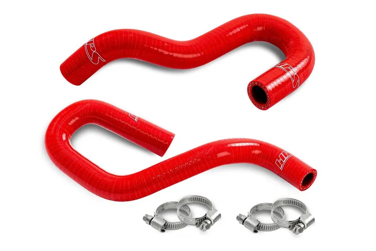 57-2183-RED HPS Reinforced Silicone Heater Hose Kit 2007-2015 Lexus GS350 3.5L V6 Red