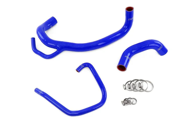 57-1616R-BLUE HPS Silicone Radiator Coolant Hose 2011-2014 Dodge Challenger SRT8 6.4L V8 Blue