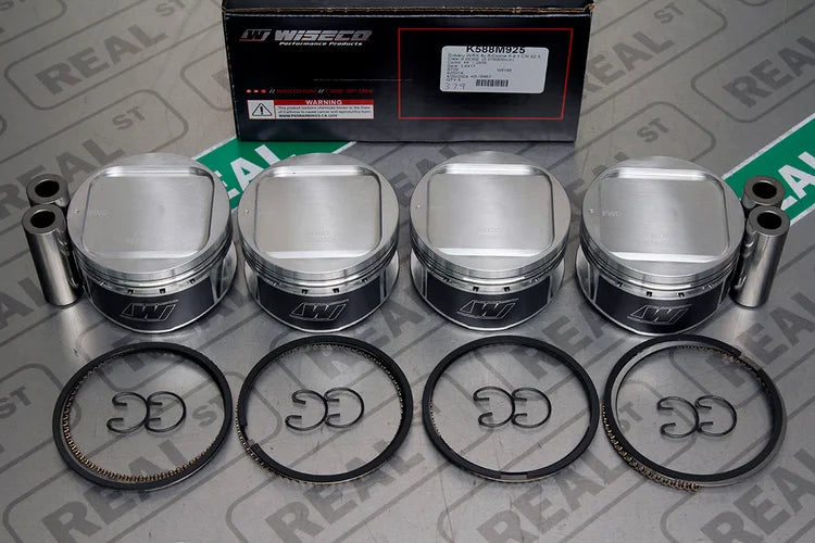 K588M925 Wiseco Forged Pistons Subaru Impreza WRX EJ205 92.5mm +0.5mm -9 cc 8.2:1