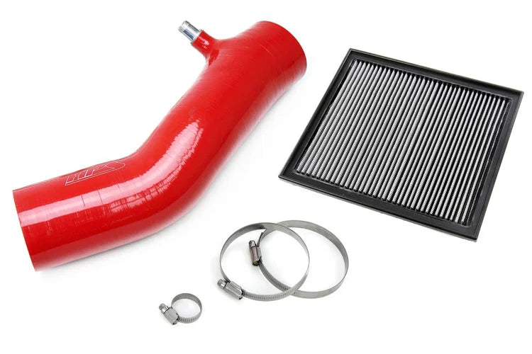 827-725R HPS Silicone Intake Tube w/ Drop IN Filter 2016-2023 Tacoma 2GR-FKS 3.5L V6 Wrinkle Black
