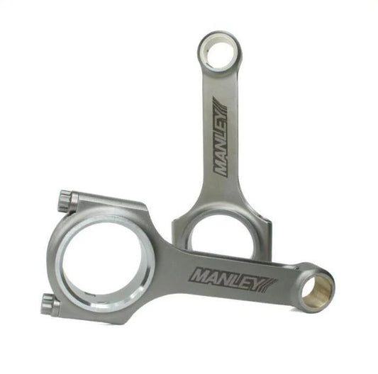14022-4 Manley Forged H Beam Connecting Rods Mitsubishi 2G DSM Eclipse Talon EVO 8 9 VIII IX 4G63T 7 Bolt