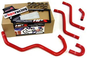 57-1345-RED HPS Radiator Hose Red Yamaha 2004-2007 YXR450 YXR660 Rhino