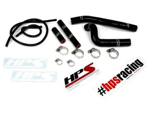 57-1363-BLK HPS Radiator Hose Black Suzuki 2001-2012 RM125 2 Stroke