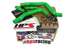 57-1365-GRN HPS Radiator Hose Green Kawasaki 2005-2011 KX125